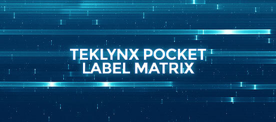 Teklynx Pocket Label Matrix